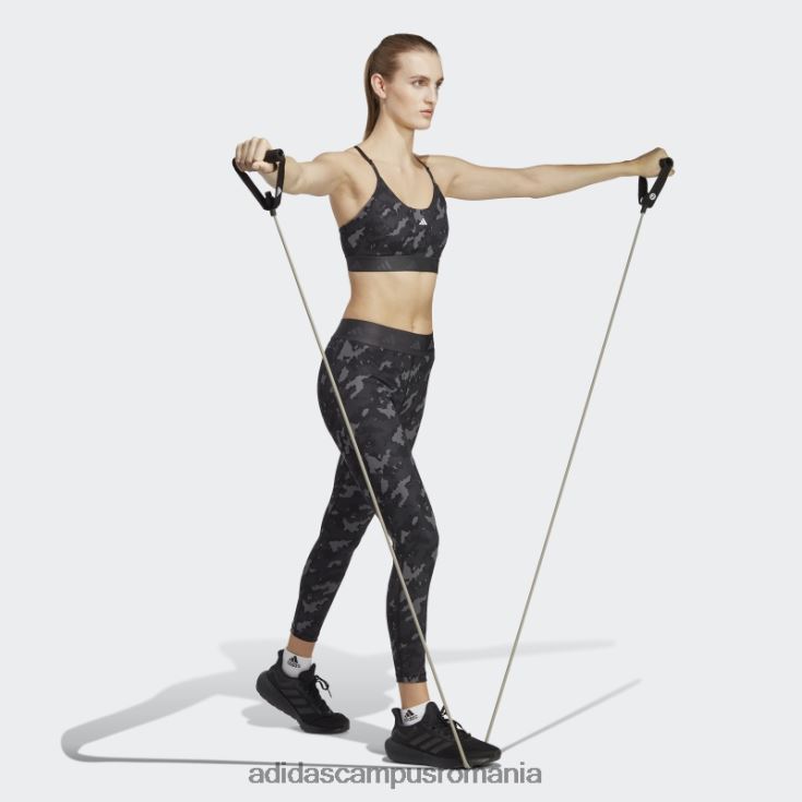 adidas campus romania sutien techfit gri aeroreact de antrenament adidas femei gri/carbon J266N223799