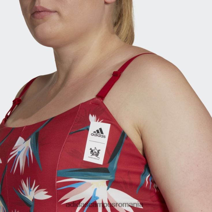 adidas campus romania thebe magugu studio sutien light-support (plus size) roșu adidas femei roșu J266N223268