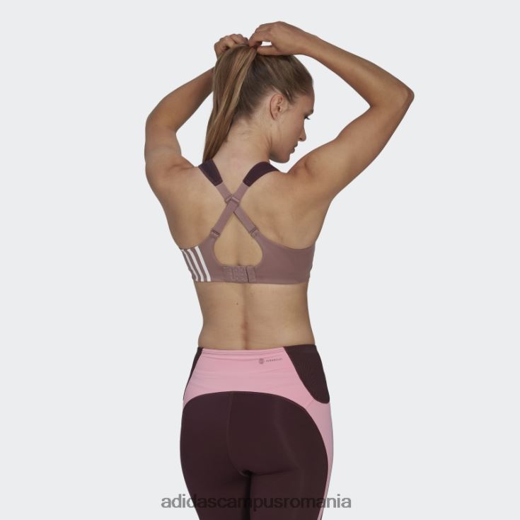 adidas campus romania tlrd impact training sutien de înaltă susținere violet femei violet/maro/roz/alb J266N223738