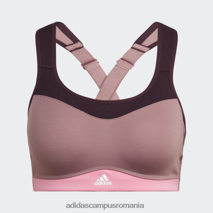 adidas campus romania tlrd impact training sutien de înaltă susținere violet femei violet/maro/roz/alb J266N223738