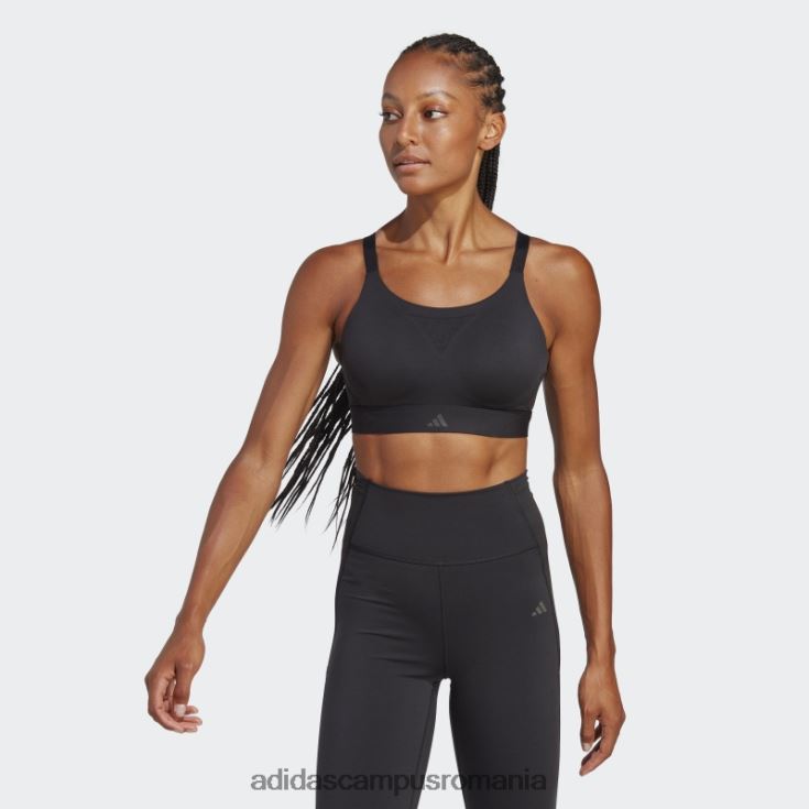 adidas campus romania tlrd impact training sutien de sustinere inalta negru femei alb negru J266N223732