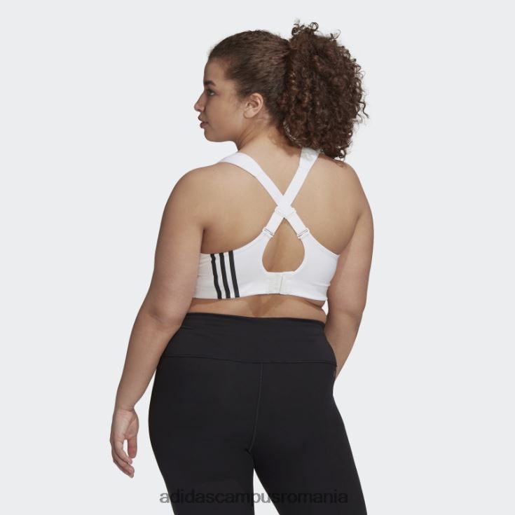 adidas campus romania tlrd impact training sutien de sustinere mare (plus size) alb adidas femei alb negru J266N223334