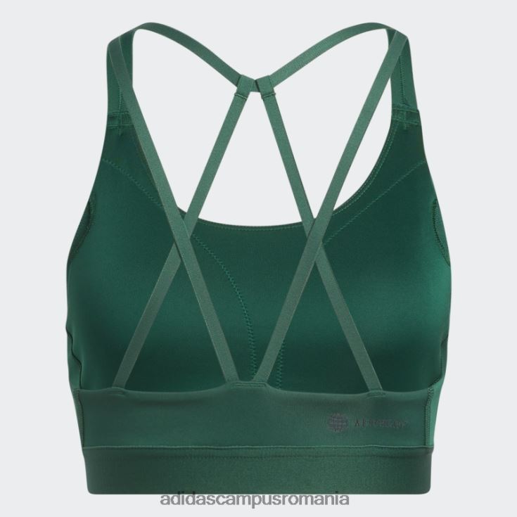 adidas campus romania verde închis w stm ult sutien femei verde închis/portocaliu/ncaa-mia J266N223801