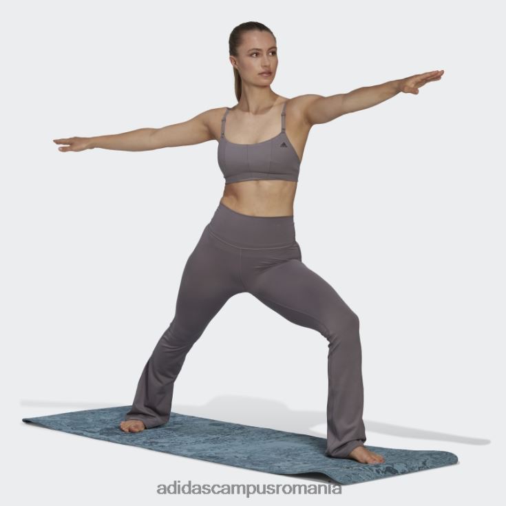 adidas campus romania yoga studio sutien de susținere luminoasă trace gri femei urmă gri J266N223749