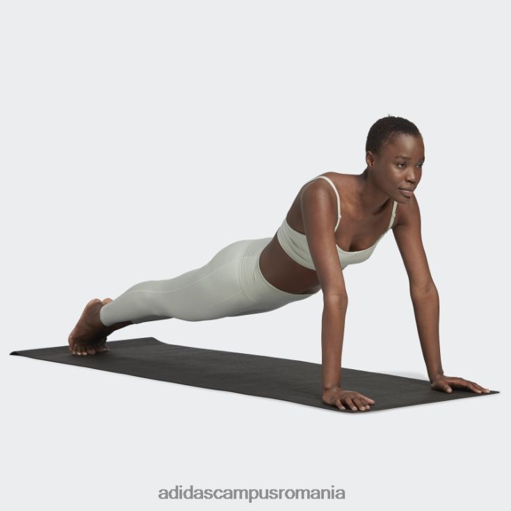 adidas campus romania yoga studio sutien de sustinere lumina verde adidas femei verde/carbon J266N223736