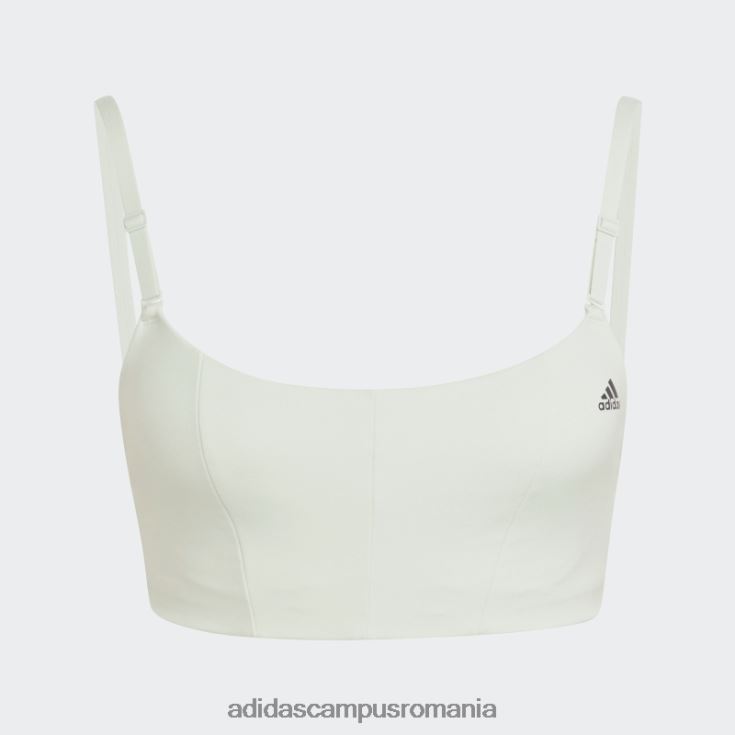 adidas campus romania yoga studio sutien de sustinere lumina verde adidas femei verde/carbon J266N223736