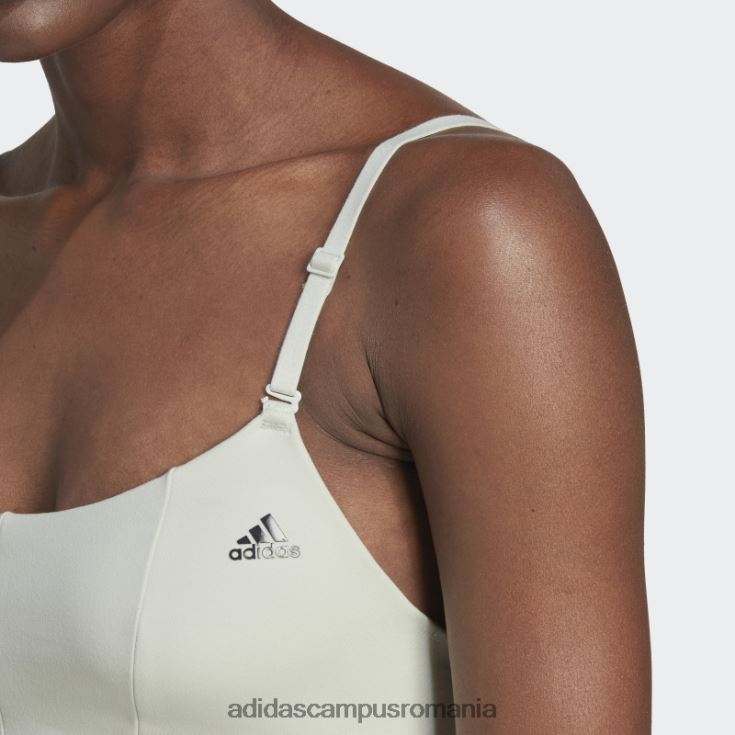 adidas campus romania yoga studio sutien de sustinere lumina verde adidas femei verde/carbon J266N223736