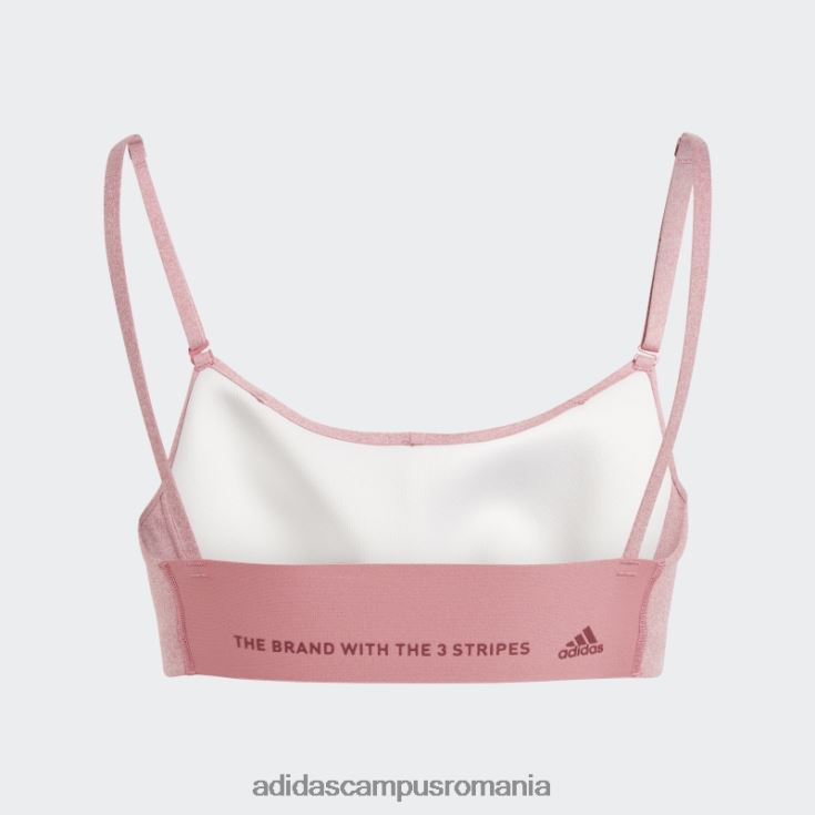 adidas campus romania yoga studio sutien de sustinere luminoasa roz mel femei roz mel/rosu J266N223743