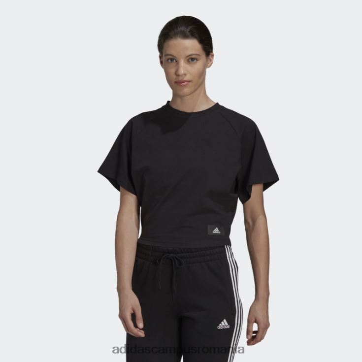 adidas campus romania Holidayz tricou negru adidas femei negru J266N222440