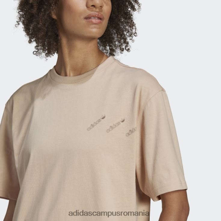 adidas campus romania blush tricou femei fard de obraz J266N222696