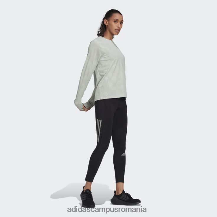 adidas campus romania făcut pentru a fi refăcut alergare tricou cu mânecă lungă verde adidas femei verde J266N222560