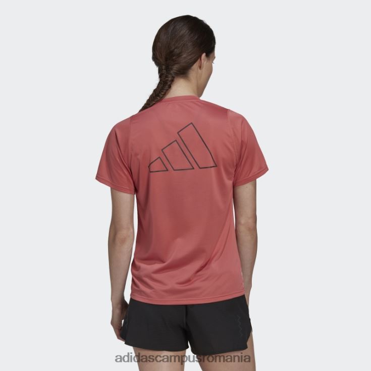 adidas campus romania icoane roșii ale alergării tricou femei roșu J266N222492