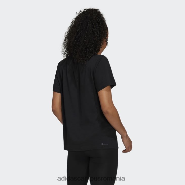adidas campus romania icoane tren tricou tricou negru femei alb negru J266N222622