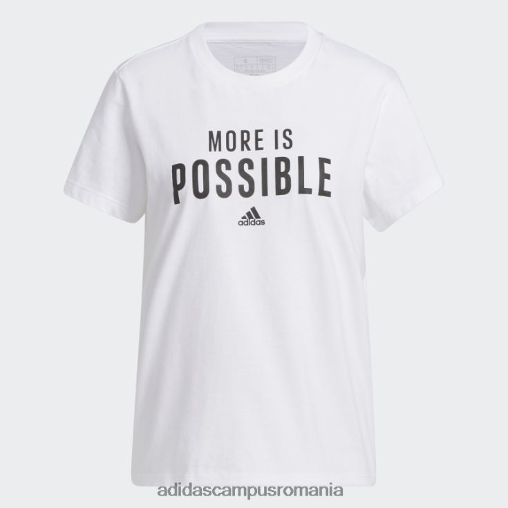 adidas campus romania posibil tee alb femei alb/branded-add-m12 J266N222639