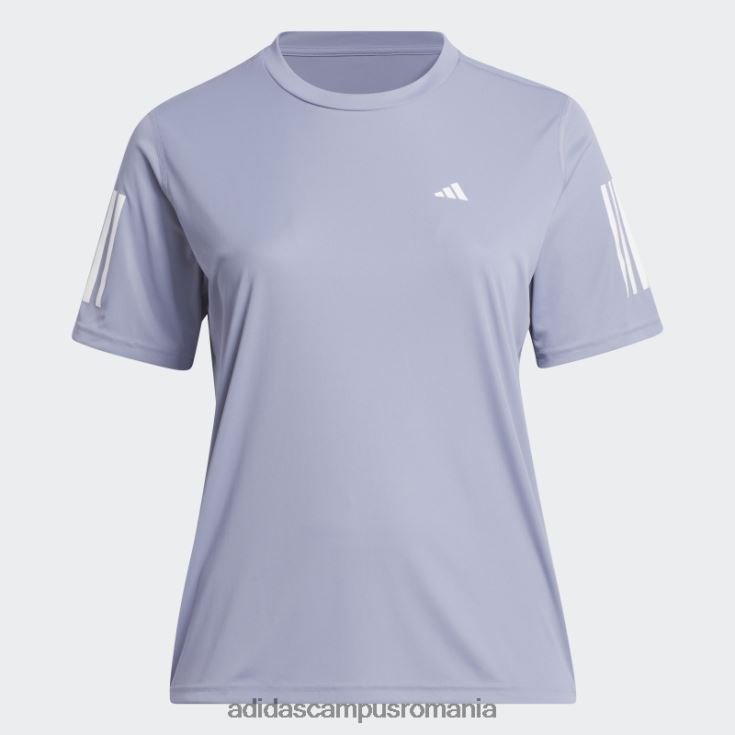 adidas campus romania silver violet own the run trie (plus mărime) femei violet argintiu J266N222805