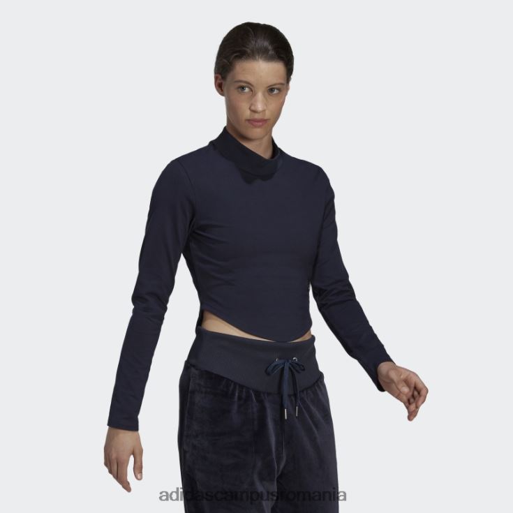 adidas campus romania top cu gât simulat ink holidayz femei cerneală J266N222553