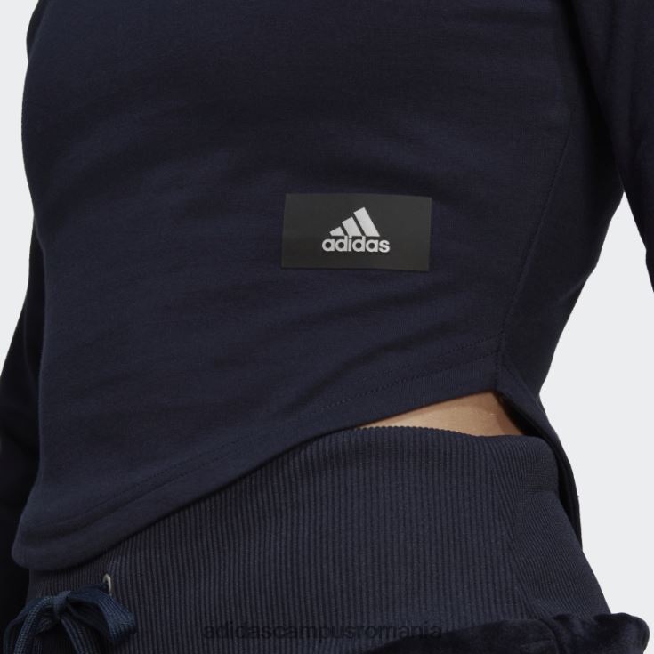 adidas campus romania top cu gât simulat ink holidayz femei cerneală J266N222553