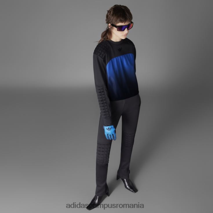 adidas campus romania top de portar varianta negru albastru femei negru/albastru regal J266N222822
