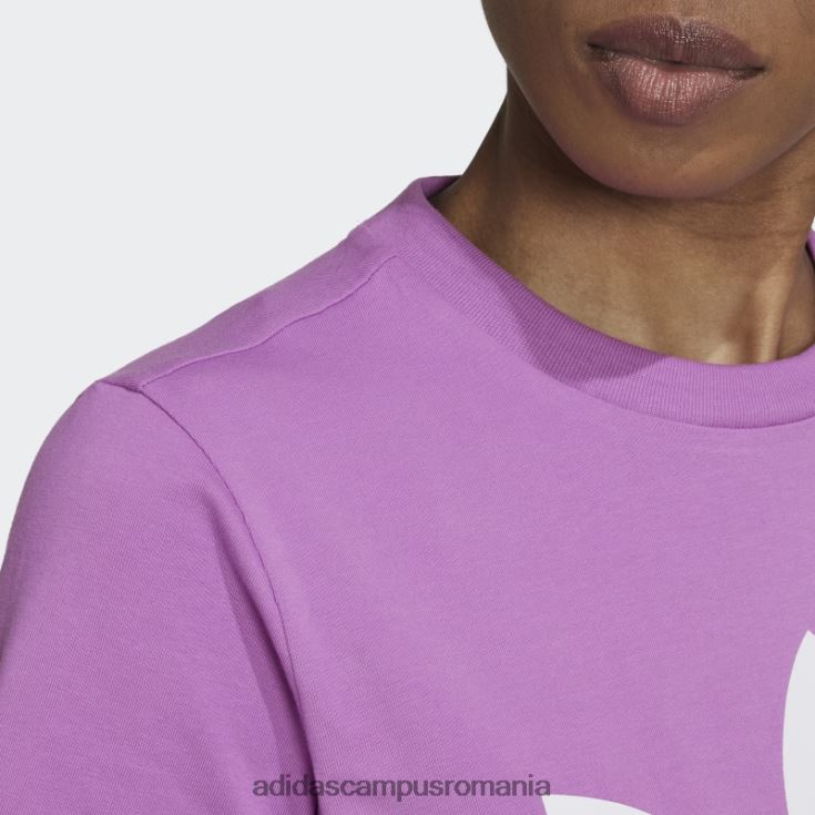 adidas campus romania tricou adicolor classics trefoil lila adidas femei liliac J266N222656
