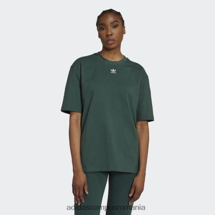 adidas campus romania tricou adicolor essentials verde mineral femei verde mineral J266N222657