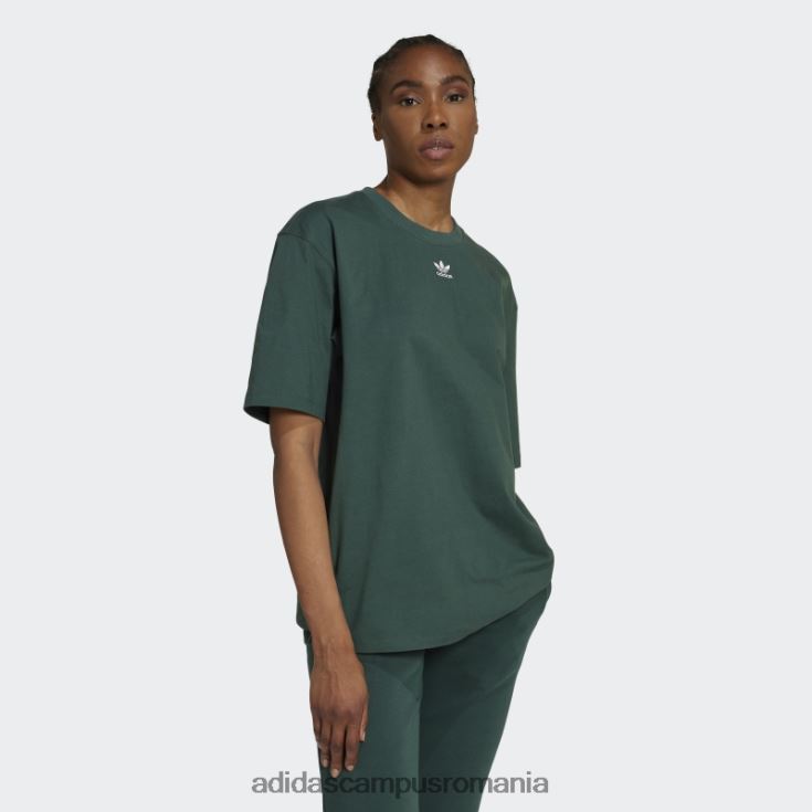 adidas campus romania tricou adicolor essentials verde mineral femei verde mineral J266N222657
