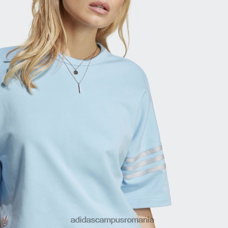 adidas campus romania tricou adicolor neuclassics albastru adidas femei albastru J266N222740