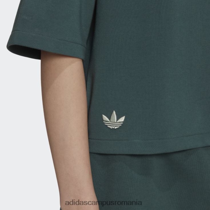adidas campus romania tricou adicolor neuclassics verde mineral adidas femei verde mineral J266N222452