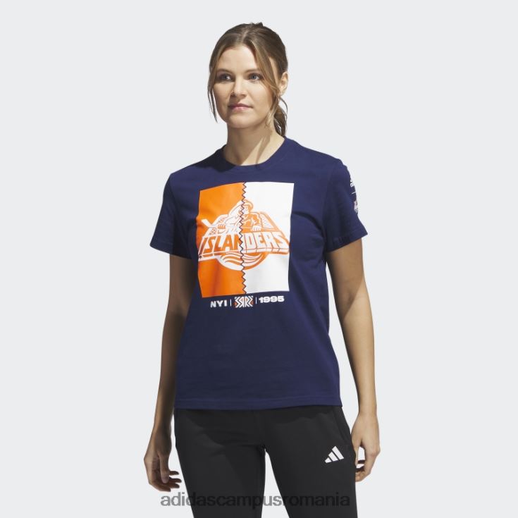 adidas campus romania tricou adidas pentru jucătorii insulelor bleumarin femei navy/nhl-nyi-510 J266N222977