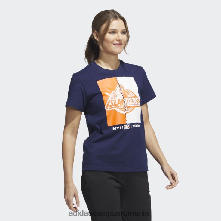 adidas campus romania tricou adidas pentru jucătorii insulelor bleumarin femei navy/nhl-nyi-510 J266N222977
