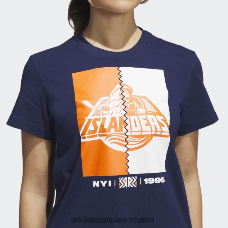 adidas campus romania tricou adidas pentru jucătorii insulelor bleumarin femei navy/nhl-nyi-510 J266N222977