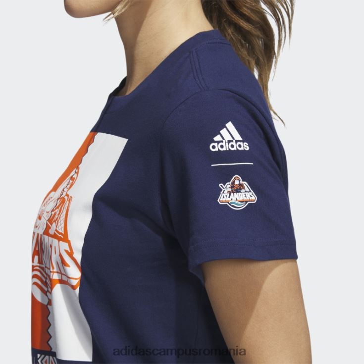 adidas campus romania tricou adidas pentru jucătorii insulelor bleumarin femei navy/nhl-nyi-510 J266N222977