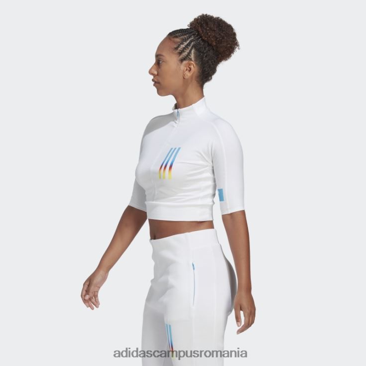 adidas campus romania tricou adidas slim fit mission victory alb femei alb J266N222443