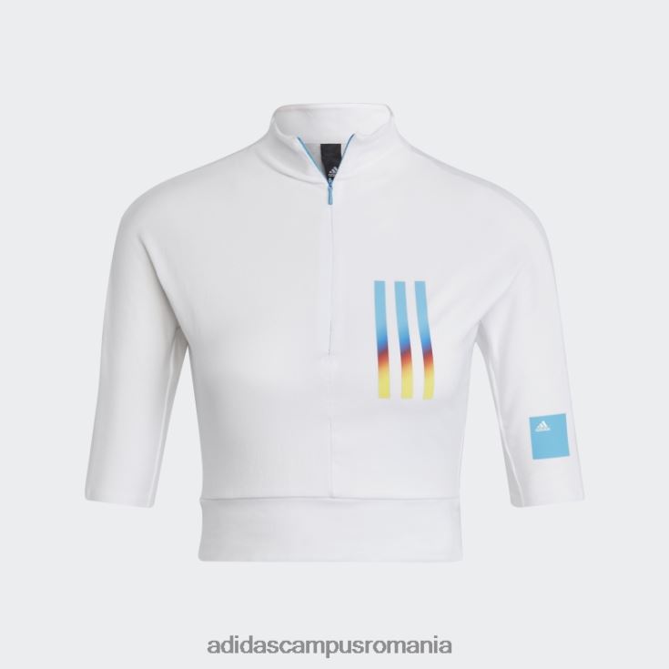 adidas campus romania tricou adidas slim fit mission victory alb femei alb J266N222443