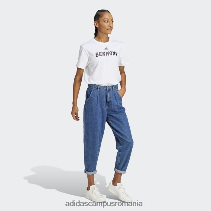 adidas campus romania tricou alb adidas cupa mondială fifa 2022 germania femei alb J266N222716