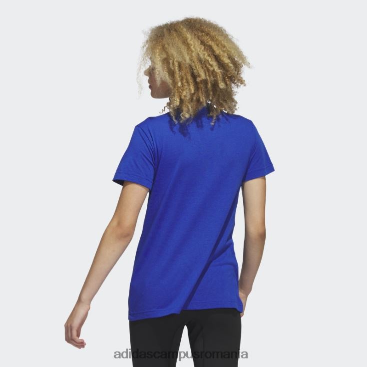 adidas campus romania tricou albastru regal mel jayhawks femei albastru regal mel/multi J266N222966