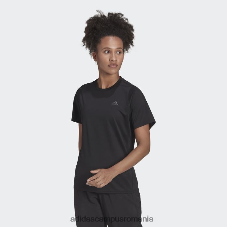 adidas campus romania tricou cu iconiță de alergare negru femei negru J266N222789