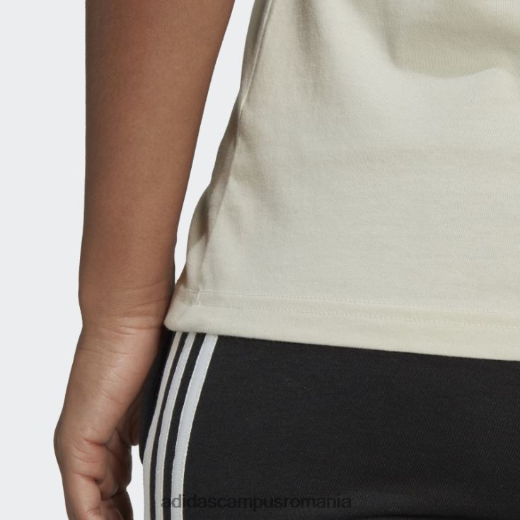 adidas campus romania tricou cu logo essentials din aluminiu femei aluminiu/argint J266N222876