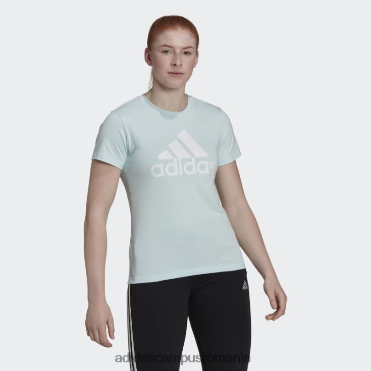 adidas campus romania tricou cu logo hot essentials alb femei albastru alb J266N222614