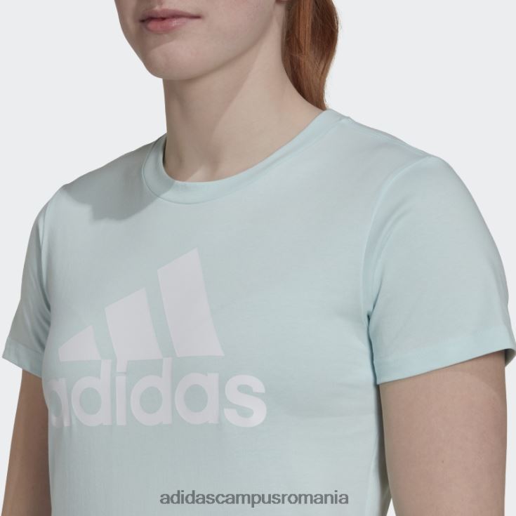 adidas campus romania tricou cu logo hot essentials alb femei albastru alb J266N222614