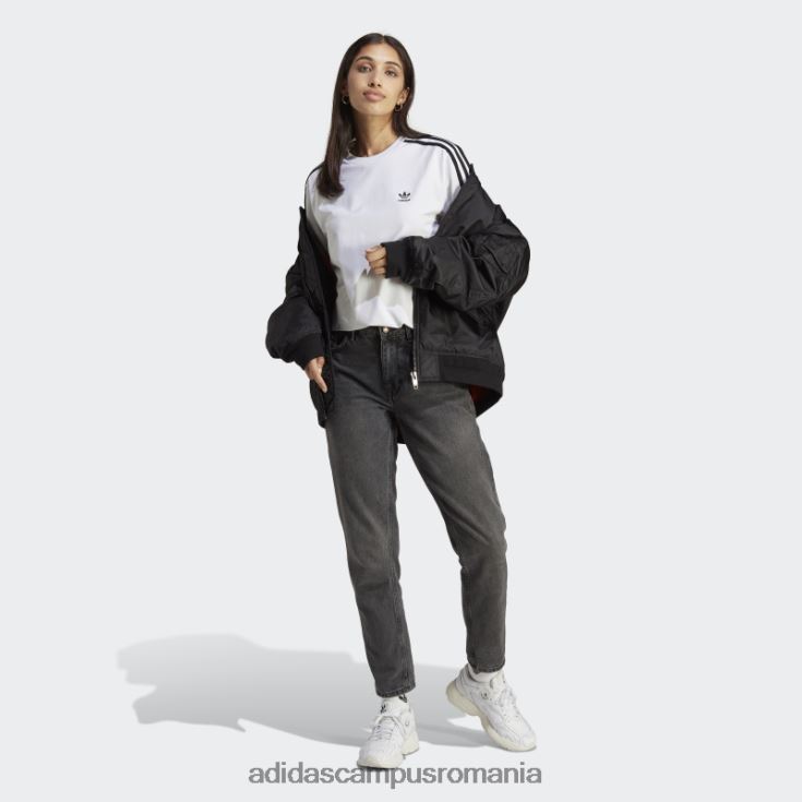adidas campus romania tricou cu mânecă lungă adicolor classics alb femei alb J266N222561