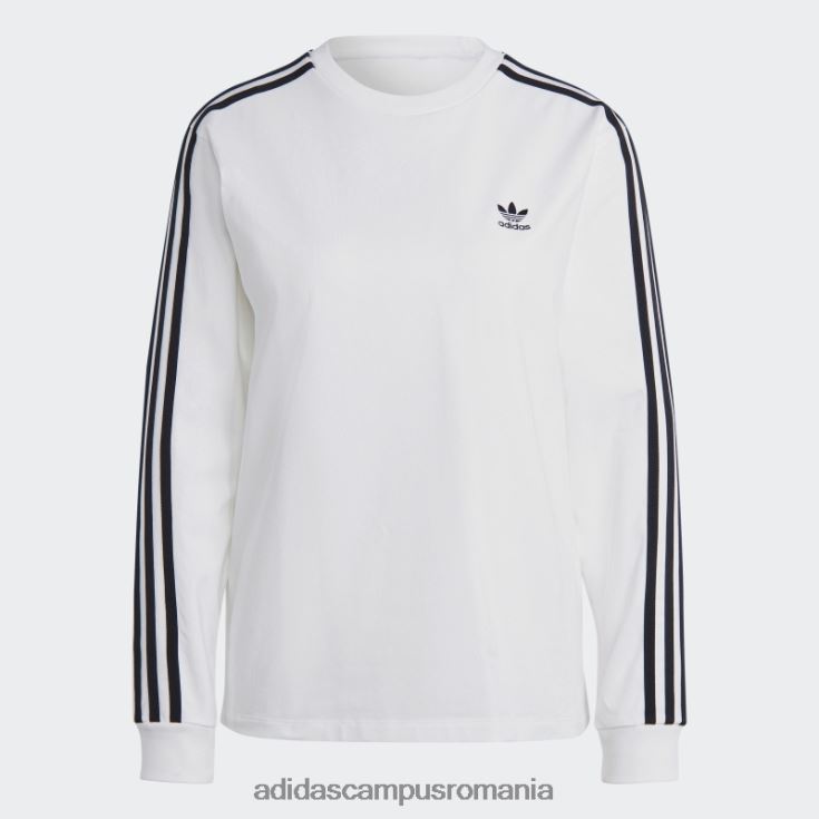 adidas campus romania tricou cu mânecă lungă adicolor classics alb femei alb J266N222561