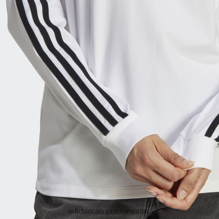 adidas campus romania tricou cu mânecă lungă adicolor classics alb femei alb J266N222561