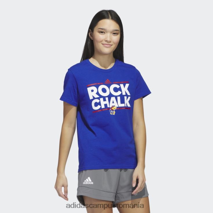 adidas campus romania tricou cu mânecă scurtă playmaker albastru regal femei albastru regal/multi J266N222976