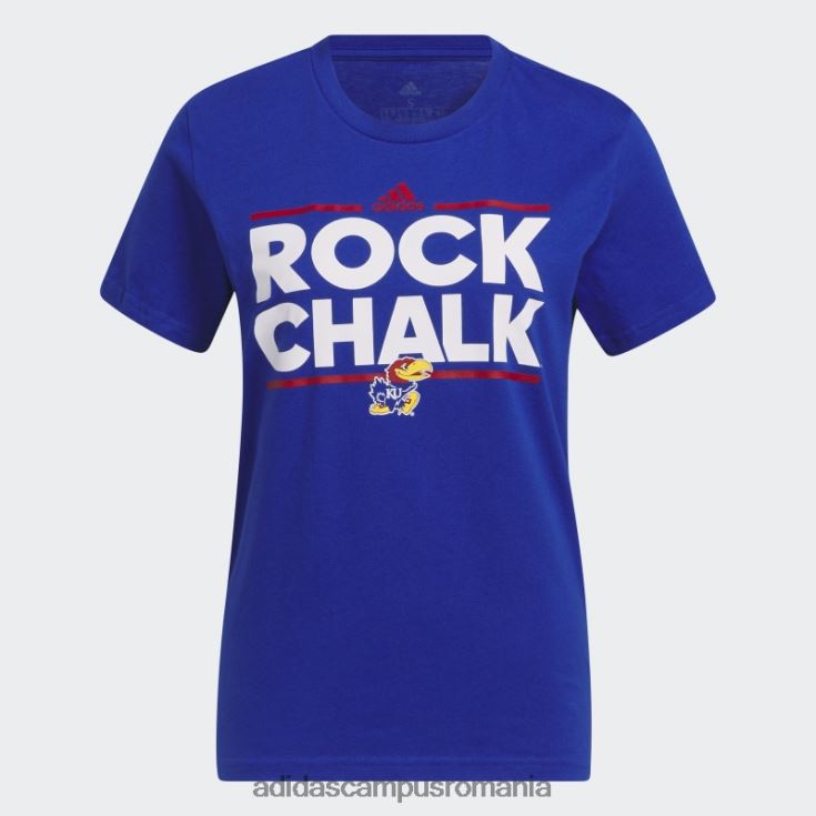 adidas campus romania tricou cu mânecă scurtă playmaker albastru regal femei albastru regal/multi J266N222976