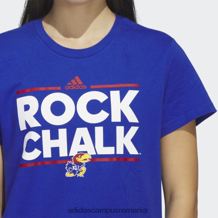adidas campus romania tricou cu mânecă scurtă playmaker albastru regal femei albastru regal/multi J266N222976