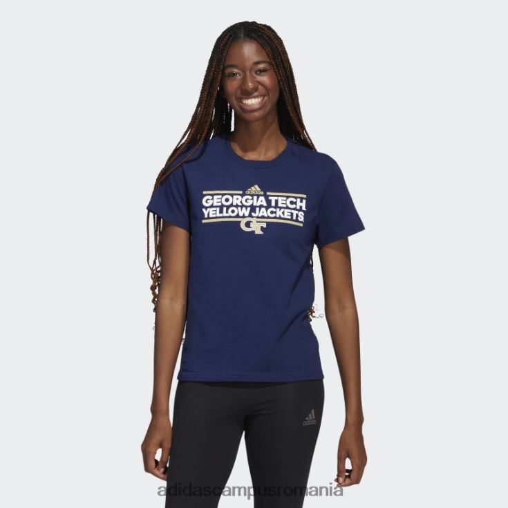adidas campus romania tricou cu mânecă scurtă playmaker bleumarin adidas femei navy/ncaa-gat-716 J266N222650