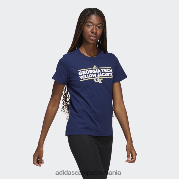 adidas campus romania tricou cu mânecă scurtă playmaker bleumarin adidas femei navy/ncaa-gat-716 J266N222650