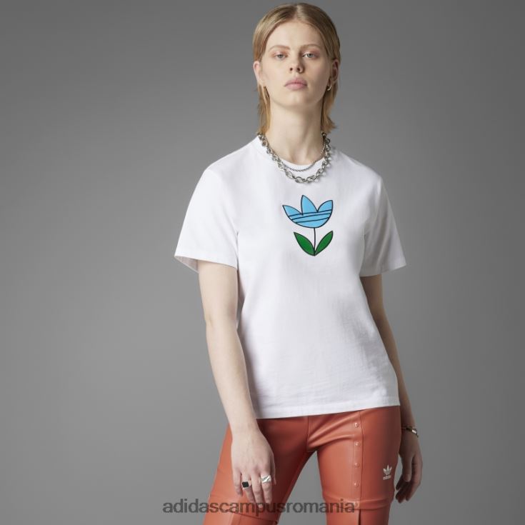 adidas campus romania tricou grafic alb întotdeauna original adidas femei alb J266N222557