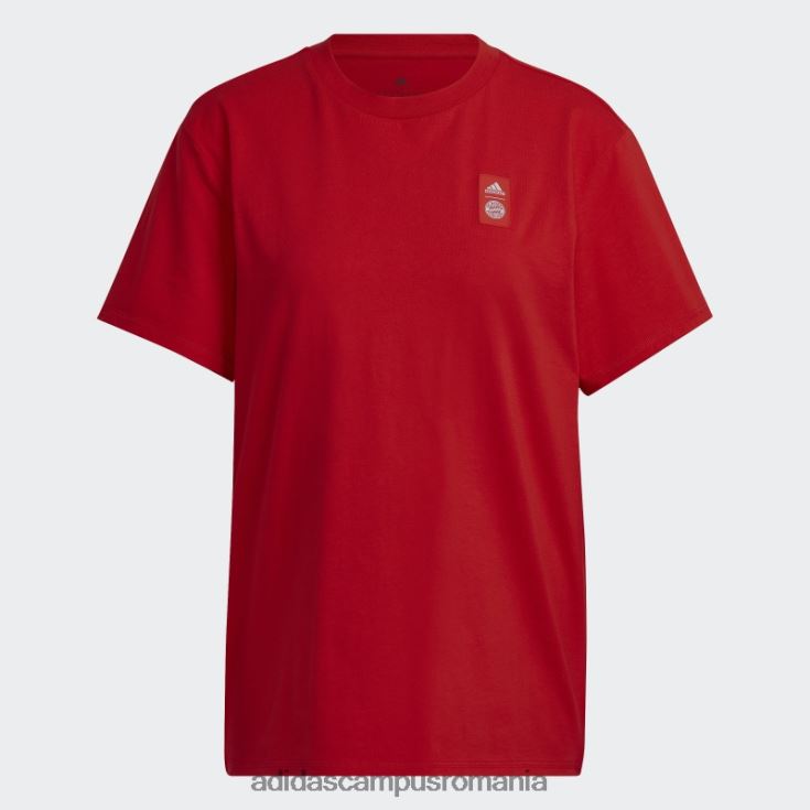 adidas campus romania tricou grafic roșu fc bayern adidas femei roșu J266N222563