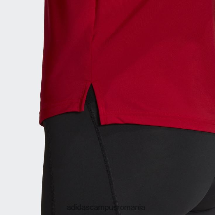 adidas campus romania tricou hilo cu mânecă lungă roșu adidas femei rosu alb J266N222890
